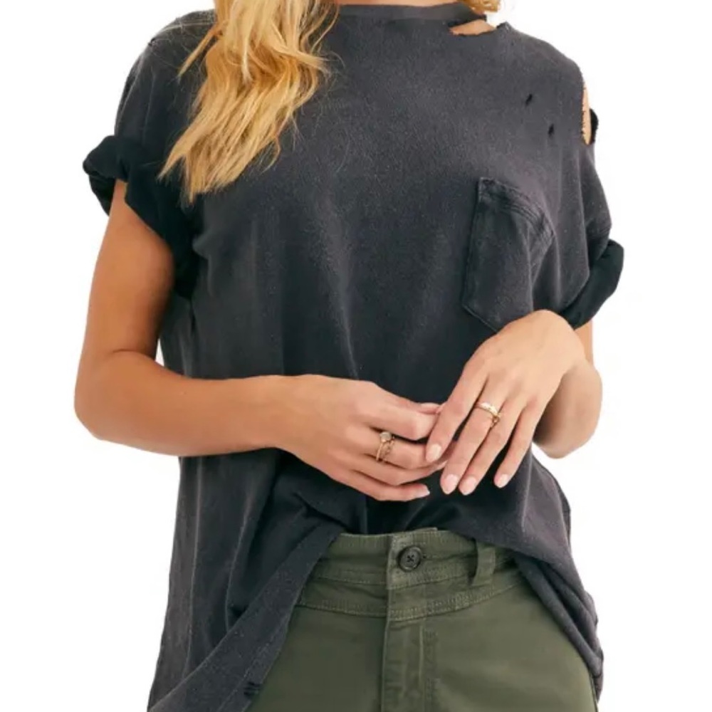 Free people we the free pocket t shirt